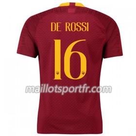 Maillot de Foot AS Roma De Rossi 16 Domicile 2018/19